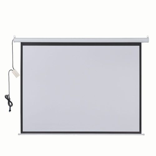 Tela de Projeção Retrátil Elétrica 203 X 152cm 220v - AC355OUT [Reembalado]