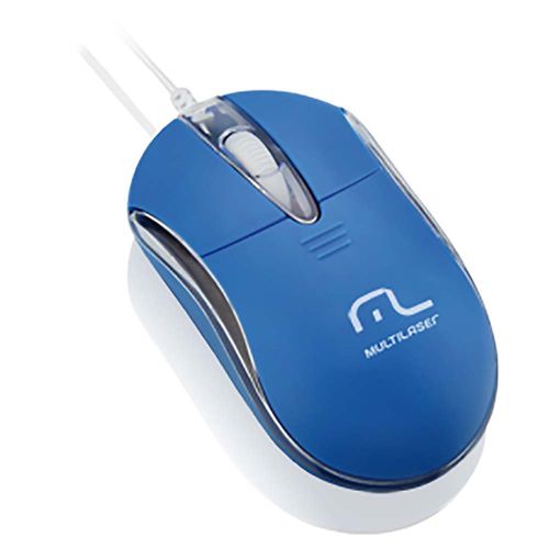 Mouse Multilaser Classic Ii Azul - MO171