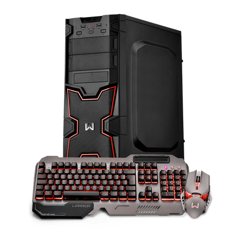 Desktop Warrior Gamer Minisink AMD Ryzen 3 3200G Preto - DT201